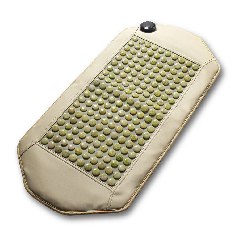 Health Care Korea Heating Healing Massage Mat Natural Jade Stone Infrared Therapy Mattress 0